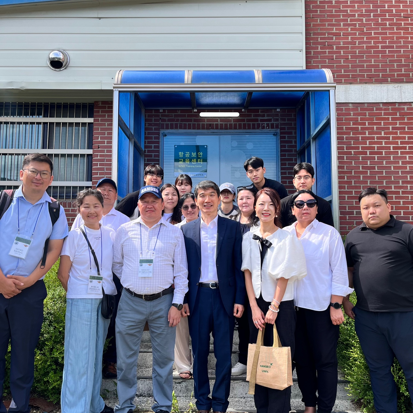 몽골항공청 항공보안학과 방문 (24.7.25) 사진